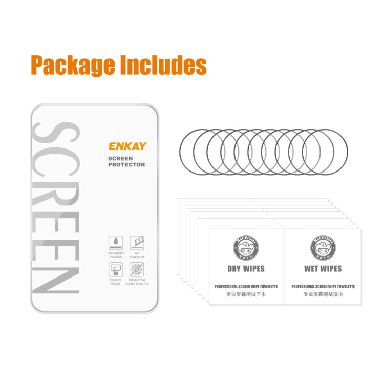 10 PCS For Samsung Galaxy Watch5 Pro 45mm ENKAY 3D Full Coverage HD Screen Protector Film - free shipping - PMC TechLife - Order now!