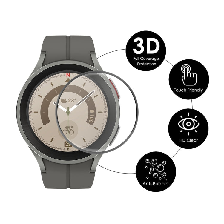 10 PCS For Samsung Galaxy Watch5 Pro 45mm ENKAY 3D Full Coverage HD Screen Protector Film - free shipping - PMC TechLife - Order now!