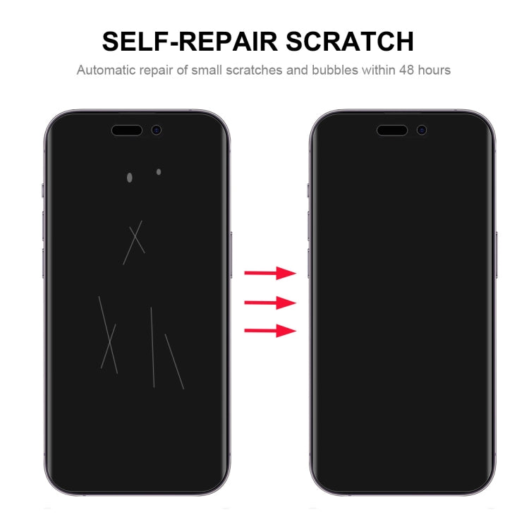1 PCS ENKAY Full Glue Explosion-proof Hydrogel Film For iPhone 14 Pro - Front Protector by ENKAY | Online Shopping South Africa | PMC TechLife | Buy Now Pay Later Mobicred