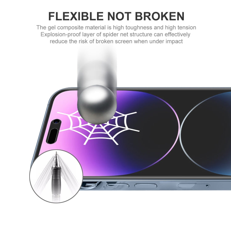 1 PCS ENKAY Full Glue Explosion-proof Hydrogel Film For iPhone 14 Pro - Front Protector by ENKAY | Online Shopping South Africa | PMC TechLife | Buy Now Pay Later Mobicred