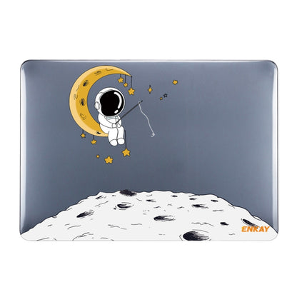 For MacBook Pro 13.3 A1706/A1989/A2159 ENKAY Hat-Prince 3 in 1 Spaceman Pattern Laotop Protective Crystal Case with TPU Keyboard Film / Anti-dust Plugs, Version:US(Spaceman No.3) - MacBook Pro Cases by ENKAY | Online Shopping South Africa | PMC Jewellery