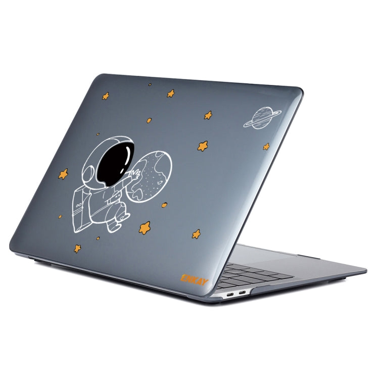 For MacBook Pro 13.3 A1706/A1989/A2159 ENKAY Hat-Prince 3 in 1 Spaceman Pattern Laotop Protective Crystal Case with TPU Keyboard Film / Anti-dust Plugs, Version:EU(Spaceman No.5) - free shipping - PMC TechLife - Order now!