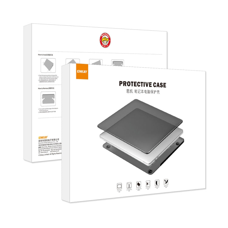 For MacBook Pro 13.3 A1706/A1989/A2159 ENKAY Hat-Prince 3 in 1 Spaceman Pattern Laotop Protective Crystal Case with TPU Keyboard Film / Anti-dust Plugs, Version:EU(Spaceman No.4) - MacBook Pro Cases by ENKAY | Online Shopping South Africa | PMC Jewellery