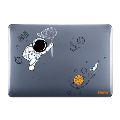 For MacBook Air 13.6 A2681 ENKAY Hat-Prince 3 in 1 Spaceman Pattern Laotop Protective Crystal Case with TPU Keyboard Film / Anti-dust Plugs, Version:US(Spaceman No.2) - MacBook Air Cases by ENKAY | Online Shopping South Africa | PMC Jewellery