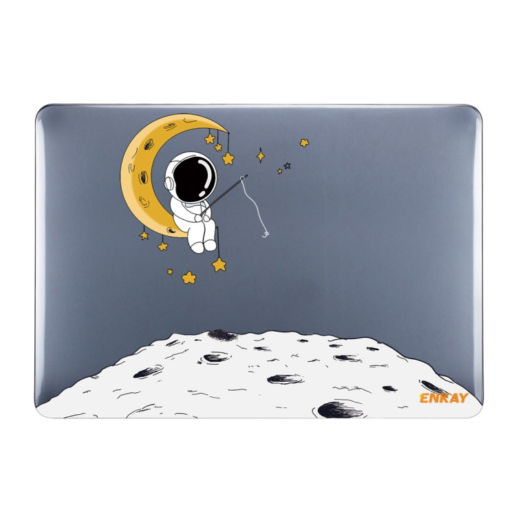 For MacBook Air 13.6 2022/2024 A2681 (M2) / A3113 (M3) ENKAY Hat-Prince 3 in 1 Spaceman Pattern Laotop Protective Crystal Case with TPU Keyboard Film / Anti-dust Plugs, Version:US(Spaceman No.3) - free shipping - PMC TechLife - Order now!