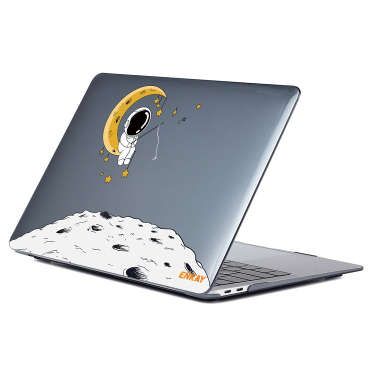 For MacBook Air 13.6 2022/2024 A2681 (M2) / A3113 (M3) ENKAY Hat-Prince 3 in 1 Spaceman Pattern Laotop Protective Crystal Case with TPU Keyboard Film / Anti-dust Plugs, Version:US(Spaceman No.3) - free shipping - PMC TechLife - Order now!