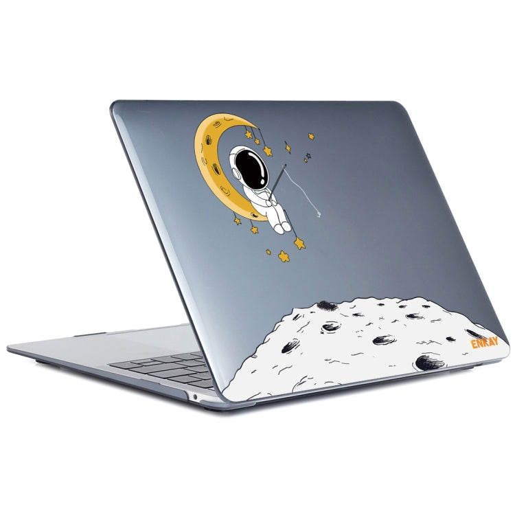 For MacBook Air 13.6 2022/2024 A2681 (M2) / A3113 (M3) ENKAY Hat-Prince 3 in 1 Spaceman Pattern Laotop Protective Crystal Case with TPU Keyboard Film / Anti-dust Plugs, Version:US(Spaceman No.3) - free shipping - PMC TechLife - Order now!