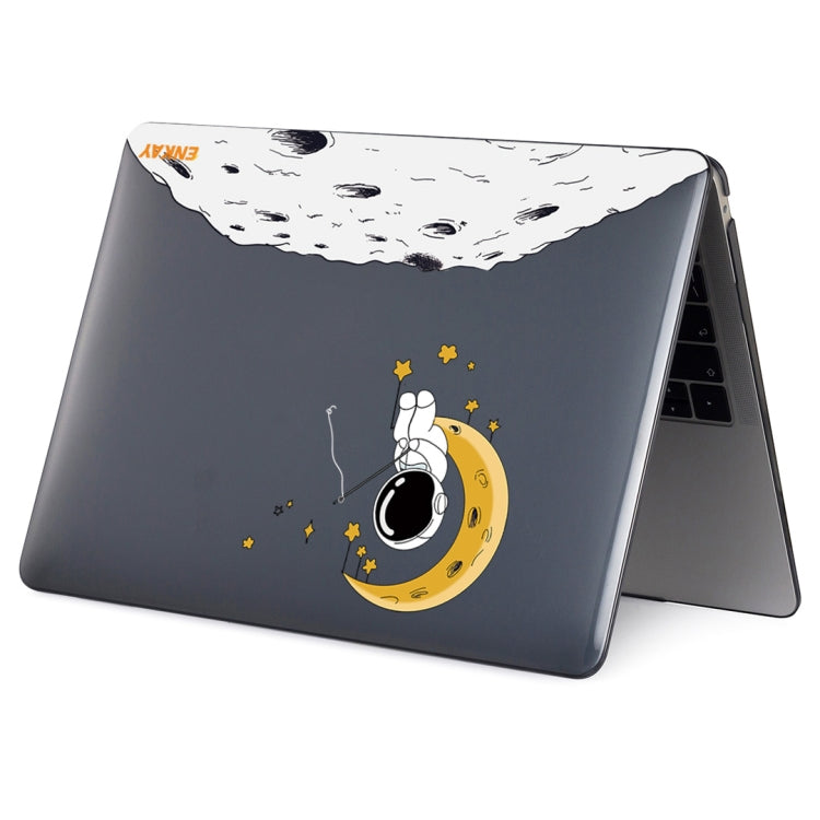 For MacBook Air 13.6 2022/2024 A2681 (M2) / A3113 (M3) ENKAY Hat-Prince 3 in 1 Spaceman Pattern Laotop Protective Crystal Case with TPU Keyboard Film / Anti-dust Plugs, Version:US(Spaceman No.3) - free shipping - PMC TechLife - Order now!