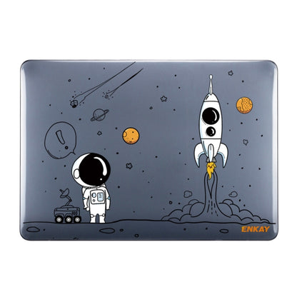 For MacBook Air 13.6 A2681 ENKAY Hat-Prince 3 in 1 Spaceman Pattern Laotop Protective Crystal Case with TPU Keyboard Film / Anti-dust Plugs, Version:EU(Spaceman No.1) - MacBook Air Cases by ENKAY | Online Shopping South Africa | PMC Jewellery