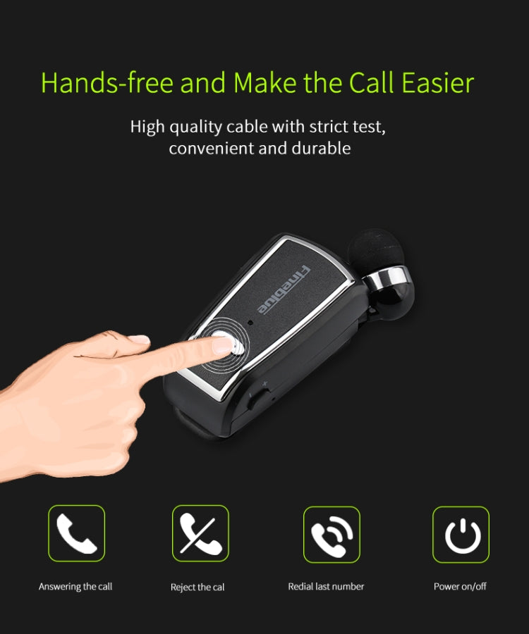 Fineblue F-V3 Bluetooth 4.1 Wireless Stereo Bluetooth In-Ear Earphone Mini Headset White - free shipping - PMC TechLife - Order now!