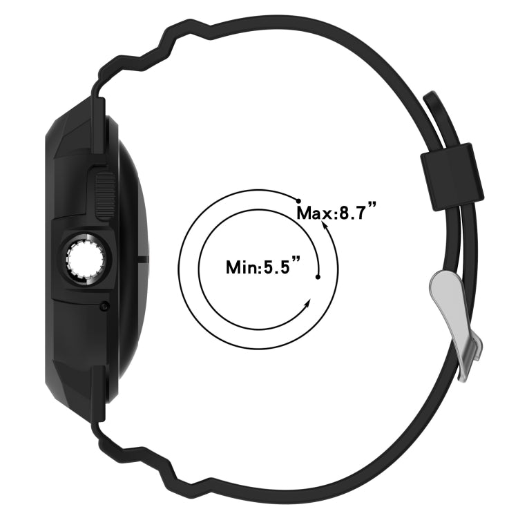 For Google Pixel Watch Integrated Fully Enclosed Silicone Watch Band(Transparent) - free shipping - PMC TechLife - Order now!