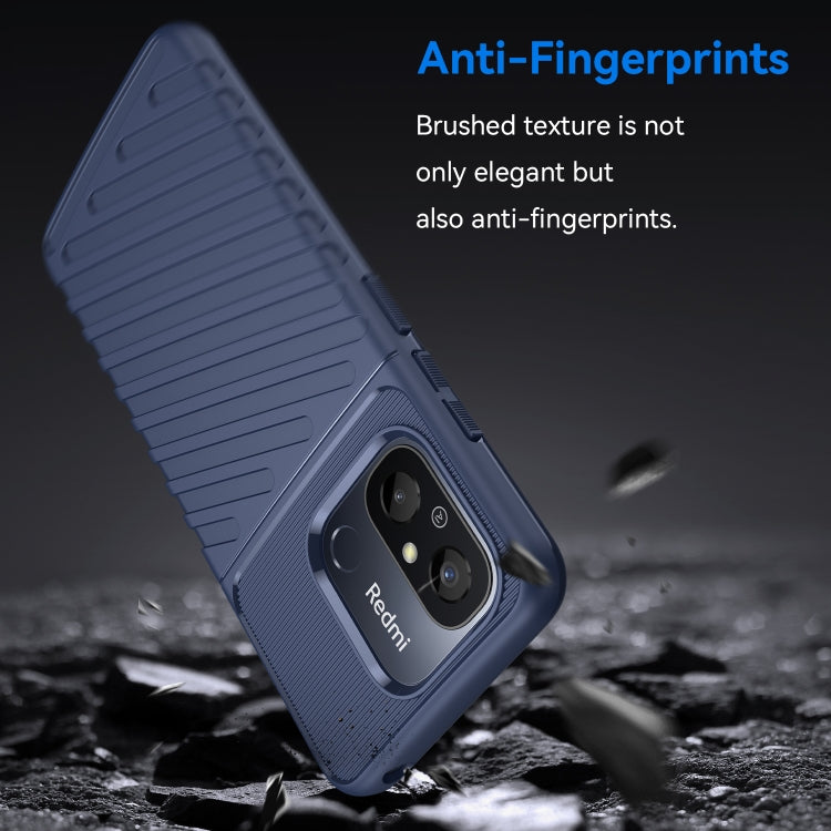 For Redmi 12C Thunderbolt Shockproof TPU Protective Soft Phone Case(Blue) - free shipping - PMC TechLife - Order now!