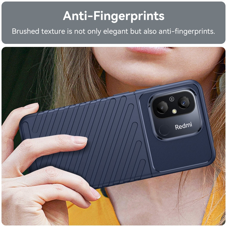 For Redmi 12C Thunderbolt Shockproof TPU Protective Soft Phone Case(Blue) - free shipping - PMC TechLife - Order now!