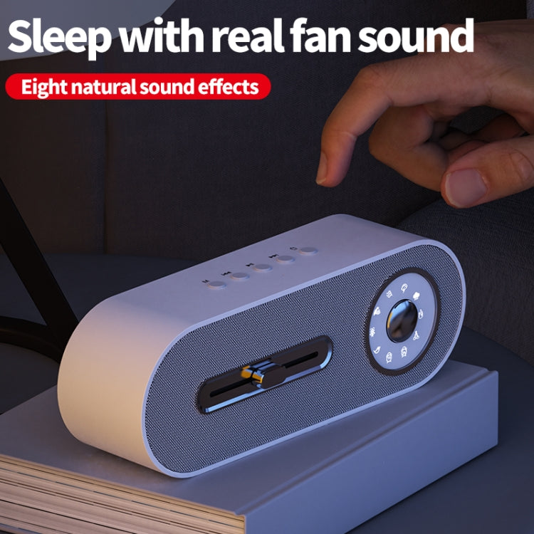 JY-78 Bluetooth Speaker with Sleep White Noise Support Memory Card U-disk(white) - Desktop Speaker by PMC TechLife | Online Shopping South Africa | PMC TechLife