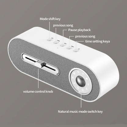 JY-78 Bluetooth Speaker with Sleep White Noise Support Memory Card U-disk(Black) - Desktop Speaker by PMC Jewellery | Online Shopping South Africa | PMC Jewellery