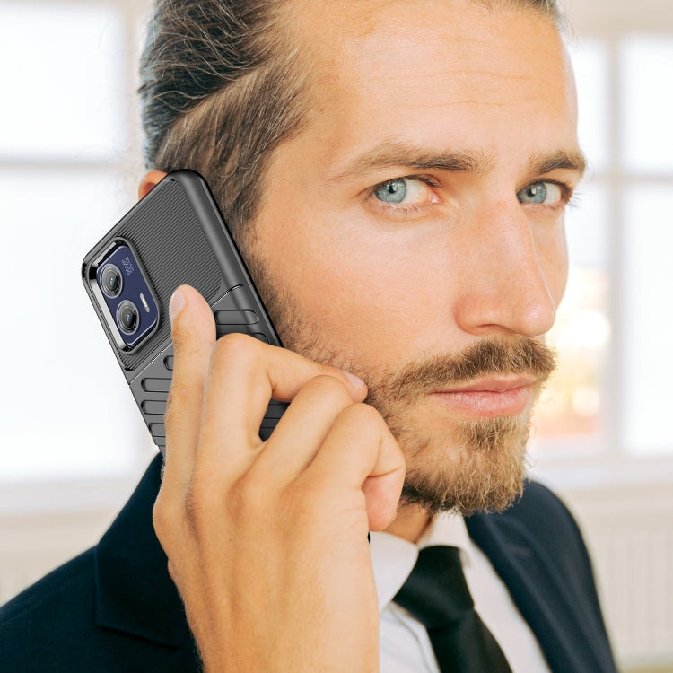 For Motorola Moto G73 Thunderbolt Shockproof TPU Protective Soft Phone Case(Black) - free shipping - PMC TechLife - Order now!
