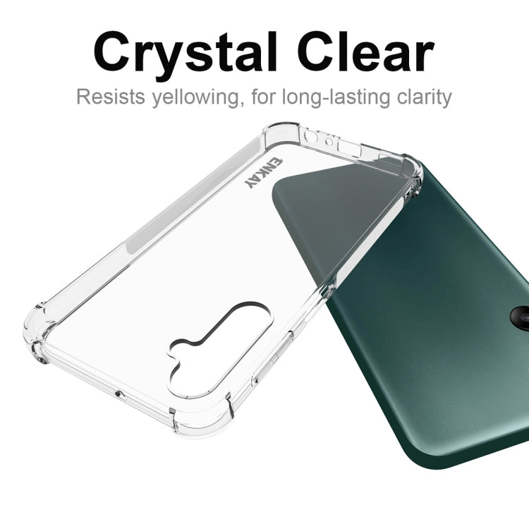 For Samsung Galaxy A24 4G ENKAY Hat-Prince Clear TPU Shockproof Phone Case - Galaxy Phone Cases by ENKAY | Online Shopping South Africa | PMC TechLife