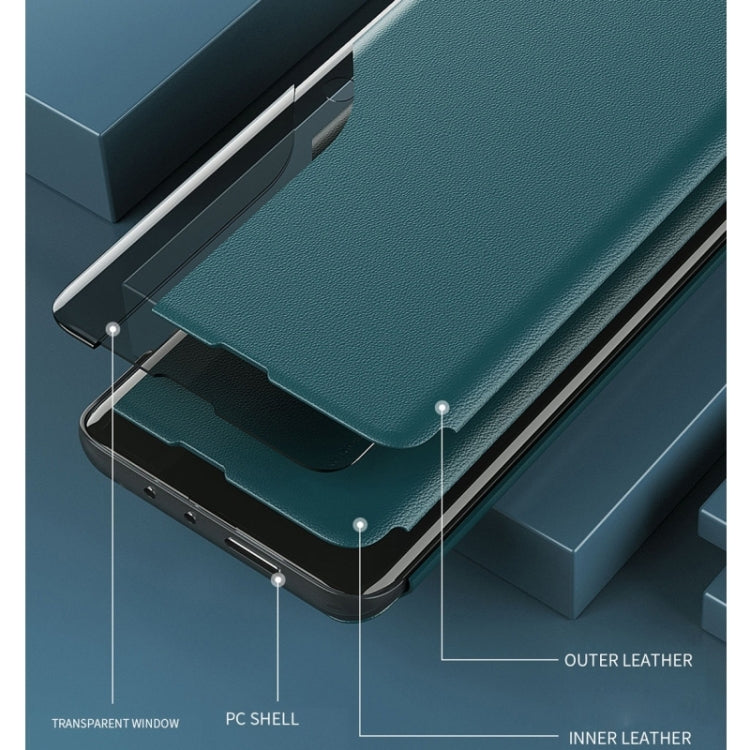 For Samsung Galaxy A54 5G Attraction Flip Holder Leather Phone Case(Green) - free shipping - PMC TechLife - Order now!