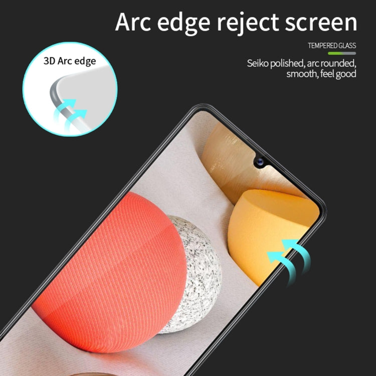 For Samsung Galaxy A34 5G MOFI 9H 3D Explosion-proof Curved Screen Tempered Glass Film(Black) - Galaxy Tempered Glass by MOFI | Online Shopping South Africa | PMC TechLife | Buy Now Pay Later Mobicred