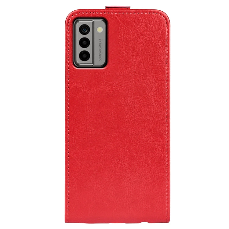 For Nokia G22 R64 Texture Vertical Flip Leather Phone Case(Red) - Nokia Cases by PMC Jewellery | Online Shopping South Africa | PMC Jewellery