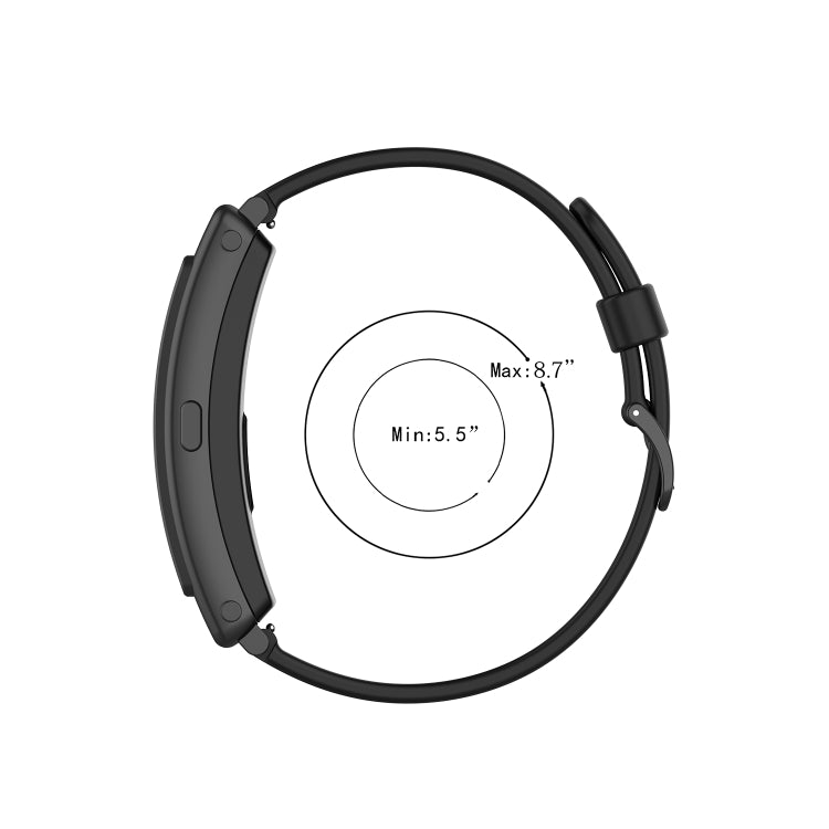For Huawei Band 3 Solid Color Silicone Watch Band(Grey) - Smart Wear by PMC TechLife | Online Shopping South Africa | PMC TechLife