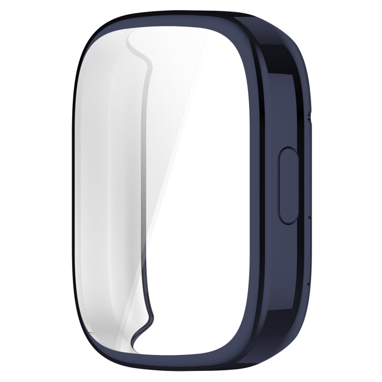For Redmi Watch 3 TPU Fully Enclosed Watch Protective Case(Midnight Blue) - Smart Wear by PMC TechLife | Online Shopping South Africa | PMC TechLife