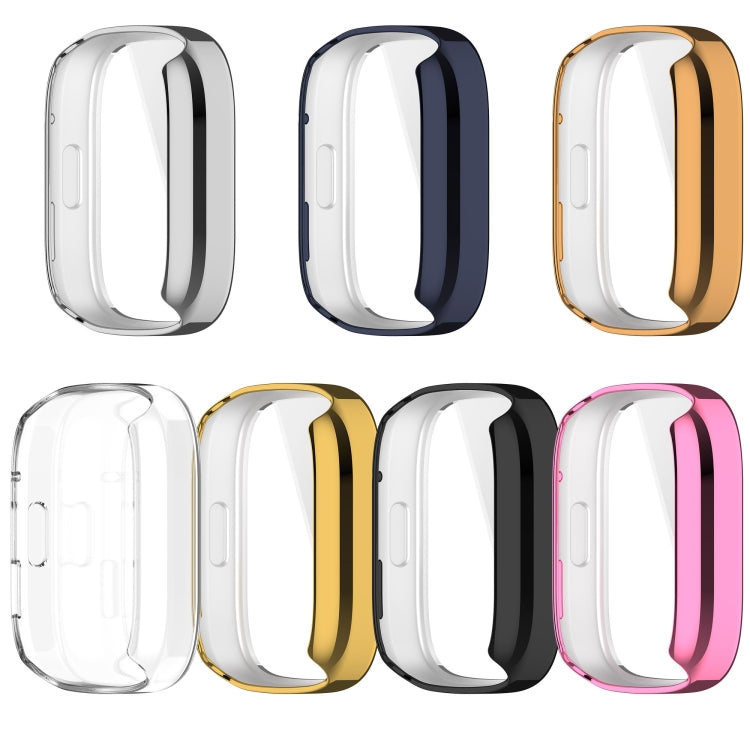 For Redmi Watch 3 TPU Fully Enclosed Watch Protective Case(Gold) - Smart Wear by PMC TechLife | Online Shopping South Africa | PMC TechLife
