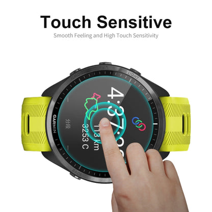 1pcs For Garmin Forerunner 965 ENKAY 0.2mm 9H Tempered Glass Screen Protector Watch Film - Smart Wear by ENKAY | Online Shopping South Africa | PMC Jewellery