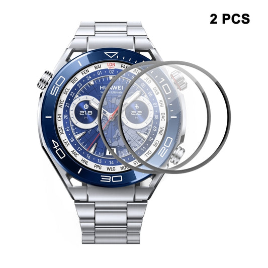 2pcs For Huawei Watch Ultimate ENKAY Hat-Prince 3D Full Coverage Soft PC Edge + PMMA HD Screen Protector Film - Smart Wear by ENKAY | Online Shopping South Africa | PMC Jewellery
