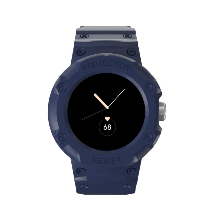 For Google Pixel Watch JUNSUNMAY Integrated TPU Adjustable Elastic Watch Band(Grey) - Watch Bands by JUNSUNMAY | Online Shopping South Africa | PMC TechLife | Buy Now Pay Later Mobicred