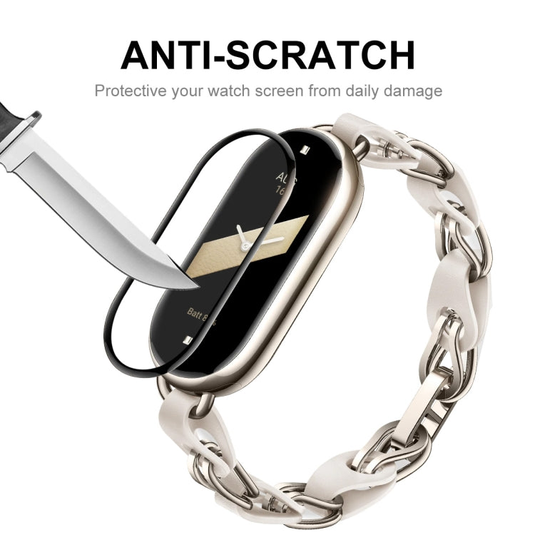 1pcs For Xiaomi Band 8 ENKAY Hat-Prince 3D Full Coverage Soft PC Edge + PMMA HD Screen Protector Film - Smart Wear by ENKAY | Online Shopping South Africa | PMC TechLife