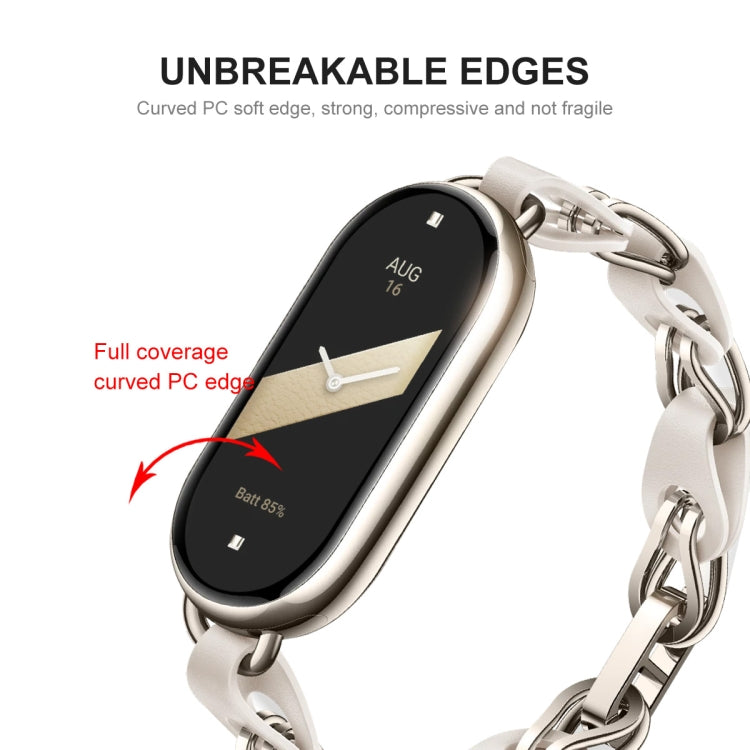 5pcs For Xiaomi Band 8 ENKAY Hat-Prince 3D Full Coverage Soft PC Edge + PMMA HD Screen Protector Film - Smart Wear by ENKAY | Online Shopping South Africa | PMC TechLife