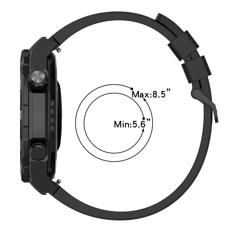 For Huawei Watch GT Runner Long & Short Sports Solid Color Silicone Watch Band Set(Khaki) - Watch Bands by PMC TechLife | Online Shopping South Africa | PMC TechLife