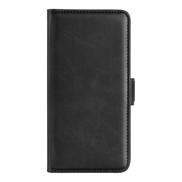 For iPhone 15 Plus Dual-side Magnetic Buckle Horizontal Flip Leather Phone Case(Black) - free shipping - PMC TechLife - Order now!