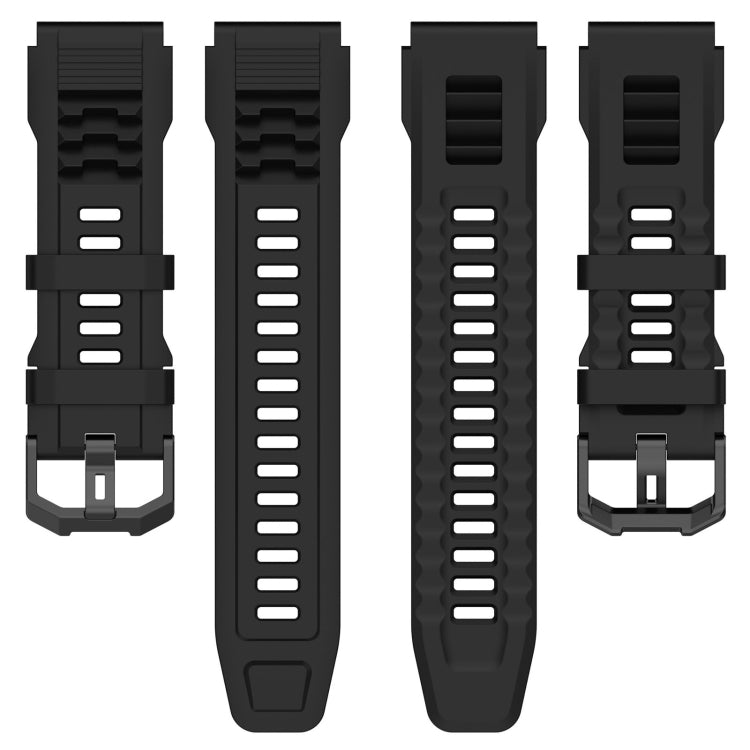 For Amazfit T-Rex Ultra Silicone Sports Watch Band(Dark Green) - Watch Bands by PMC Jewellery | Online Shopping South Africa | PMC Jewellery