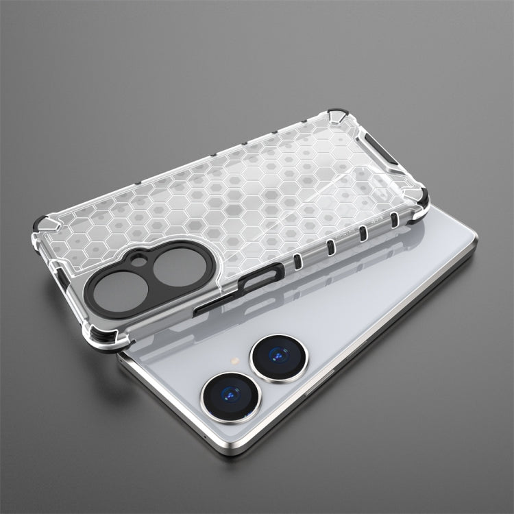 For Huawei Enjoy 60 Pro / nova 11i Shockproof Honeycomb Phone Case(Blue) - free shipping - PMC TechLife - Order now!