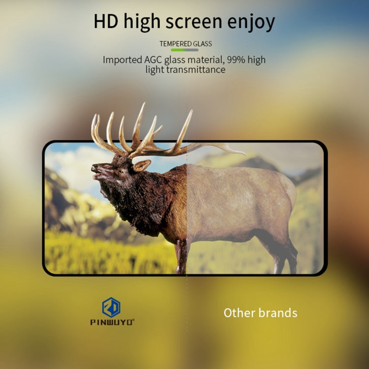 For Nothing Phone 2 PINWUYO 9H 2.5D Full Screen Tempered Glass Film(Black) - Others by PINWUYO | Online Shopping South Africa | PMC TechLife | Buy Now Pay Later Mobicred