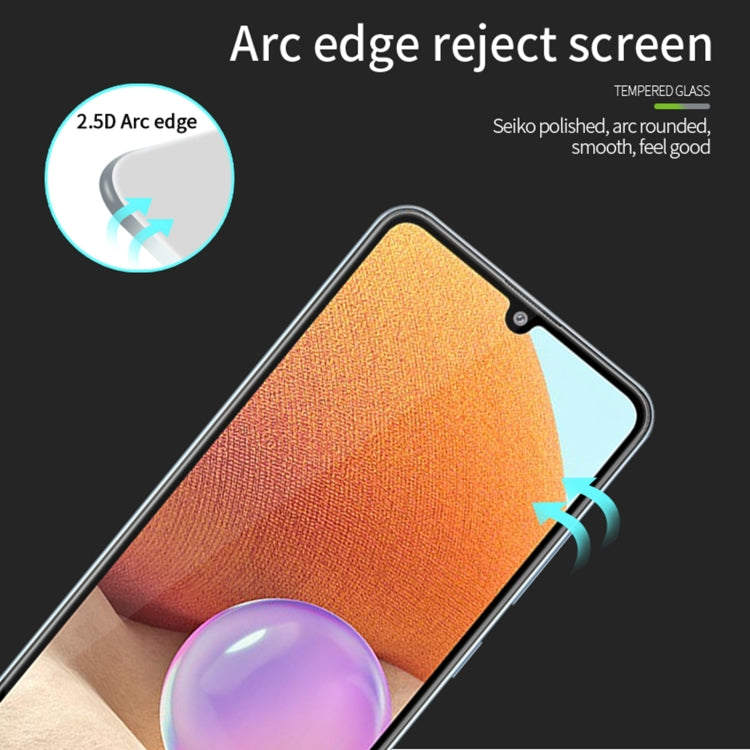 For Realme C51 PINWUYO 9H 2.5D Full Screen Tempered Glass Film(Black) - Realme Tempered Glass by PINWUYO | Online Shopping South Africa | PMC TechLife | Buy Now Pay Later Mobicred