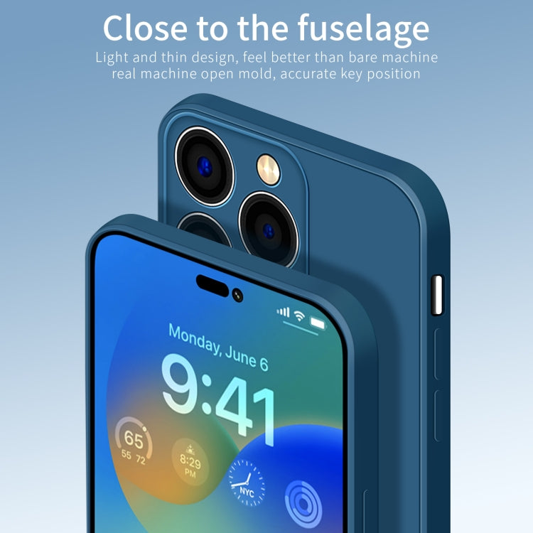 For iPhone 15 Pro PINWUYO Sense Series Liquid Silicone TPU Phone Case(Black) - free shipping - PMC TechLife - Order now!