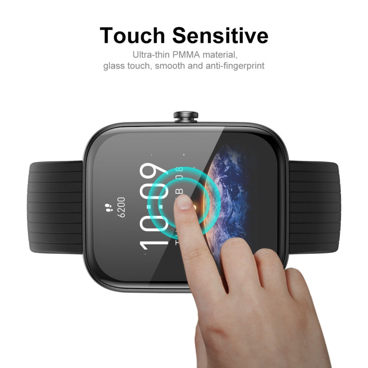 For Amazfit Bip 5 / Bip 5 Pro 2pcs ENKAY 3D Full Coverage Soft PC Edge PMMA HD Screen Film - Screen Protector by ENKAY | Online Shopping South Africa | PMC TechLife