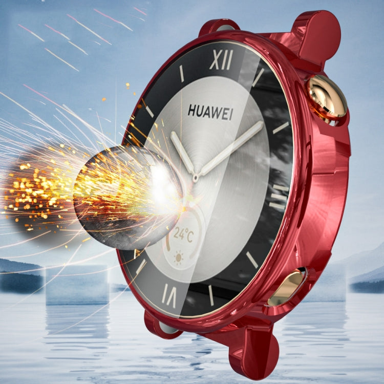 For Huawei Watch GT 4 46mm TPU All-Inclusive Watch Protective Case(Gold) - Watch Cases by PMC TechLife | Online Shopping South Africa | PMC TechLife