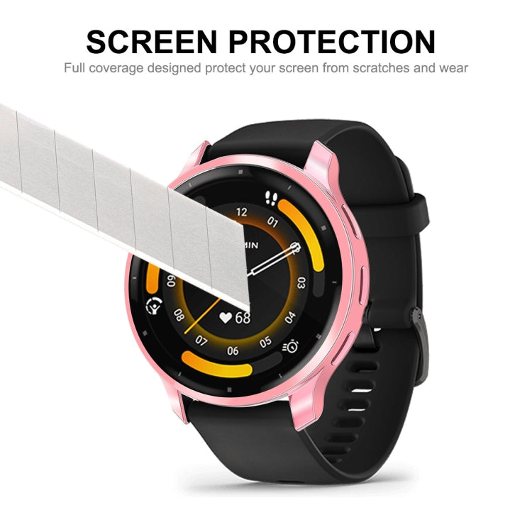 Compatible with Garmin Venu 3 ENKAY Hat-Prince Full Coverage Electroplated TPU Watch Case with Screen Protection(Black) - free shipping - PMC TechLife - Order now!