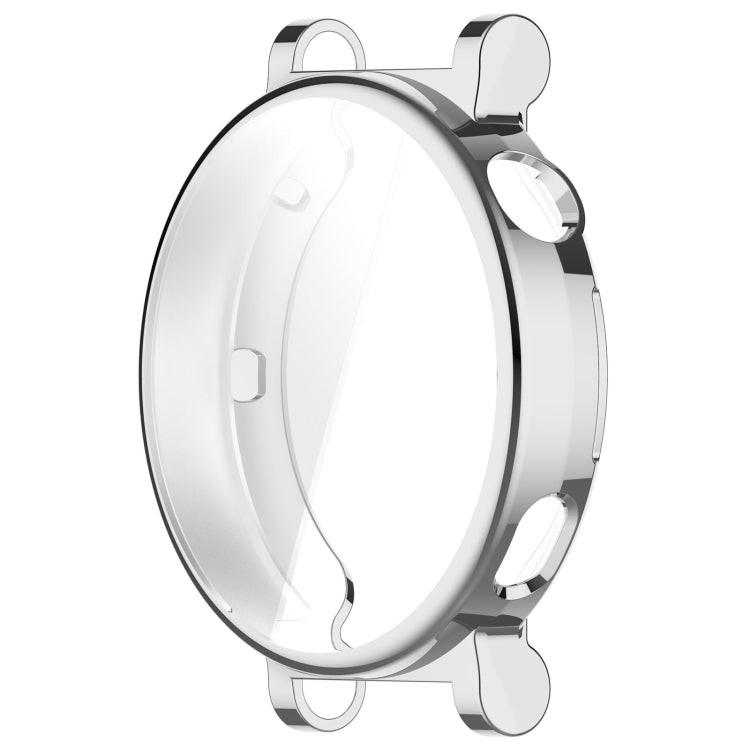 For Huawei Watch GT4 41mm Full Coverage TPU Electroplated Watch Protective Case(Silver) - Watch Cases by PMC TechLife | Online Shopping South Africa | PMC TechLife