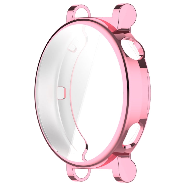 For Huawei Watch GT4 41mm Full Coverage TPU Electroplated Watch Protective Case(Pink) - Watch Cases by PMC TechLife | Online Shopping South Africa | PMC TechLife