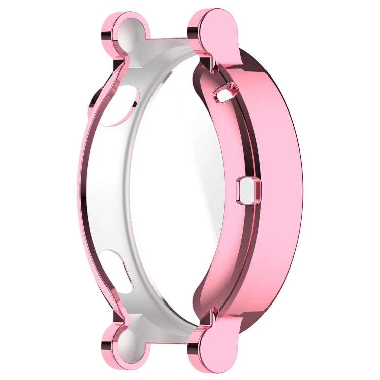 For Huawei Watch GT4 41mm Full Coverage TPU Electroplated Watch Protective Case(Pink) - Watch Cases by PMC TechLife | Online Shopping South Africa | PMC TechLife