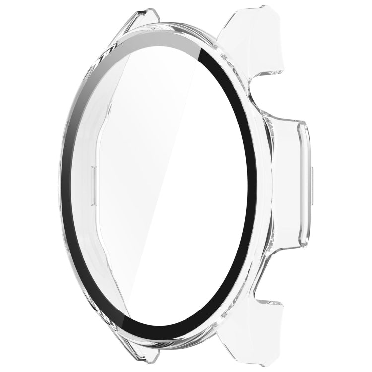For Honor Watch 4 Pro PC+Tempered Glass Integrated Smart Watch Case(Transparent) - Watch Cases by PMC TechLife | Online Shopping South Africa | PMC TechLife