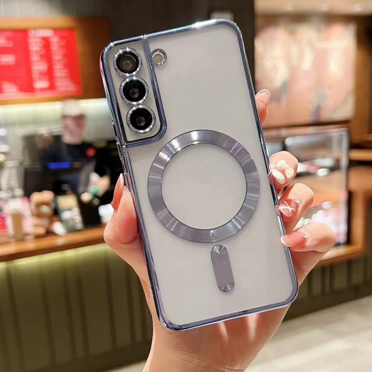 For Samsung Galaxy S21+ 5G MagSafe Electroplating TPU Phone Case(Sierra Blue) - free shipping - PMC TechLife - Order now!