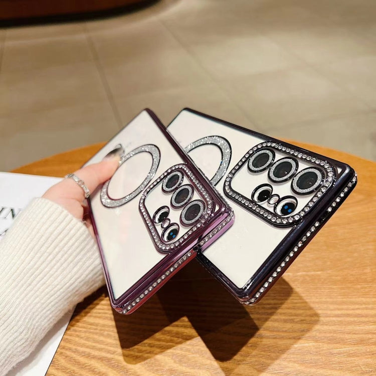 For Samsung Galaxy S24+ 5G Diamond Gradient Plated MagSafe TPU Phone Case(Gold) - free shipping - PMC TechLife - Order now!