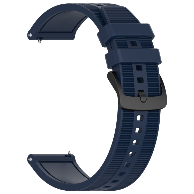 For Honor Magic Watch 2 46mm 22mm Textured Silicone Solid Color Watch Band(Midnight Blue) - free shipping - PMC TechLife - Order now!