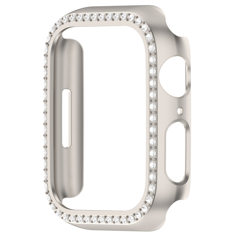 For Apple Watch Series 4 40mm Diamond Hollow PC Watch Case(Starlight) - free shipping - PMC TechLife - Order now!